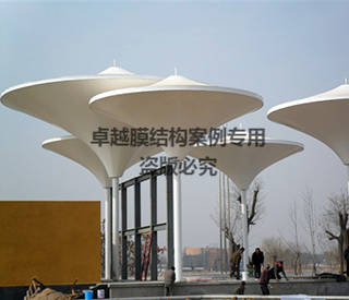 陜西漢中廣場膜結(jié)構景觀