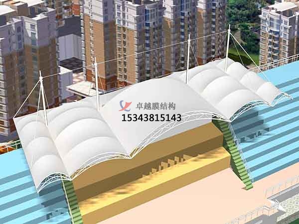 吳忠市體育場膜結(jié)構(gòu)罩棚/籃球、羽毛球、網(wǎng)球場地設(shè)計【公司直銷】?? ?