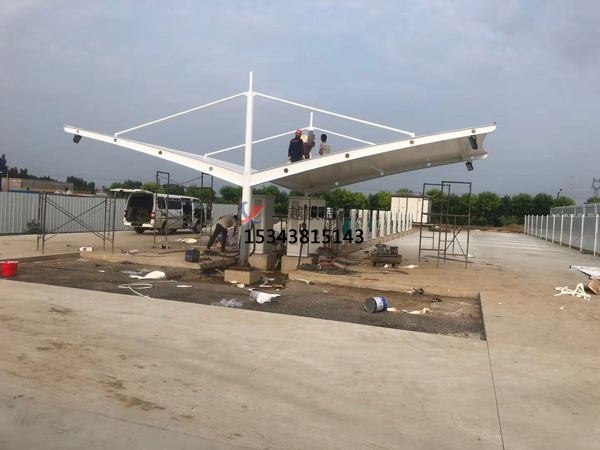 阜陽膜結(jié)構充電樁車棚【遮陽棚廠家】